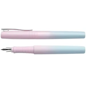 Stilou Faber-Castell Poly Pen, bleu-roz pastel, penita M-2-IMG-nav