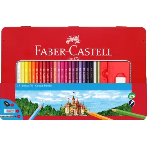 Creioane colorate 48 culori + 4 accesorii cutie metal faber-cast-1-IMG-nav