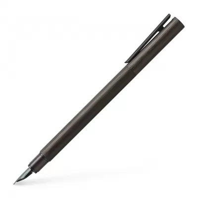 Stilou Faber-Castell Neo slim aluminium negru, penita M-img