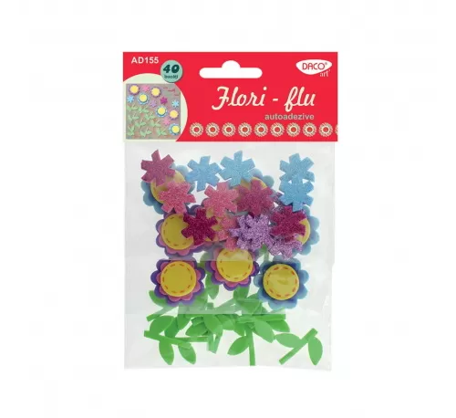 15-Accesorii-craft-~-AD155-flori-spuma-autoadeziva-DACO