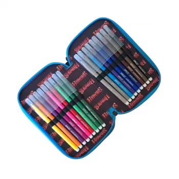 Penar cu 3 fermoasre baieti, echipat cu 46 de piese Heroes Daco PE3031E-4