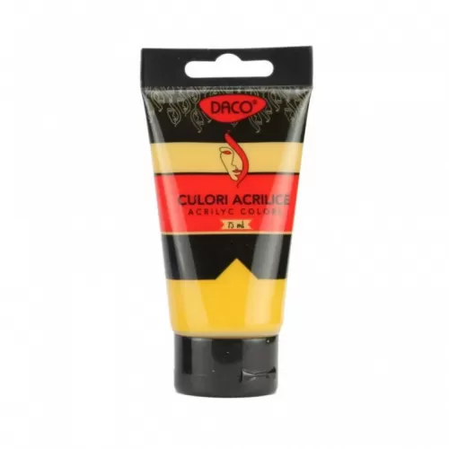 17-Acuarele-acrilice-75ml-~-Galben-Ocru-~-Daco-CU375GO