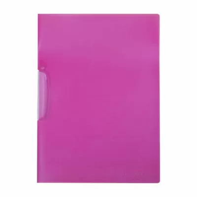 Mapa plastic cu clips A4, Fucsia, DACO MP540F-img
