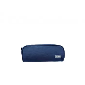 Penar mic albastru uni, 1 fermoar Ecada 78033A-1