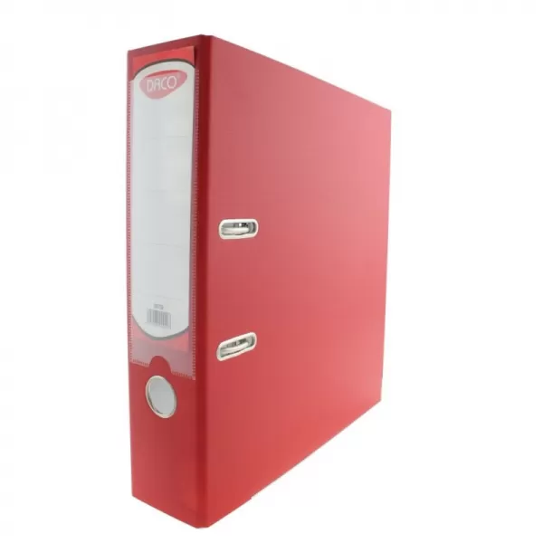 Biblioraft plastifiat rosu, 75 mm, Daco-1-IMG-slider