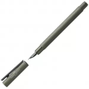Stilou Faber-Castell Neo slim aluminium verde, penita F-2-IMG-nav