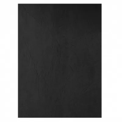 Coperta indosariere carton, imitatie piele, negru, set 100 bucati Ecada-img