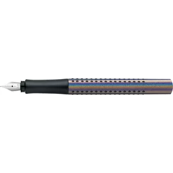 Stilou grip 2011 glam silver f Faber-Castell-3