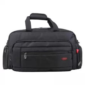 Geanta voiaj mica, 5 fermoare, neagra, 50 cm Daco GL197-1-IMG-nav