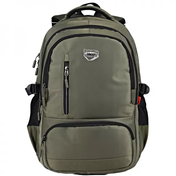 Ghiozdan baieti liceu, verde, 5 compartimente, 48 cm Daco GH579V-1-IMG-slider