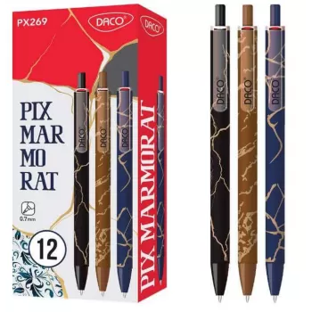 Pix cu gel, corp marmorat Daco PX269-2